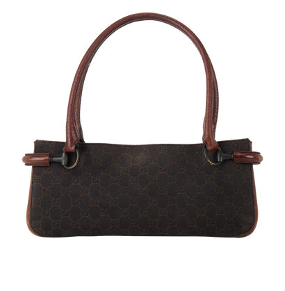 Vintage Gucci GG Shoulder Bag, front view